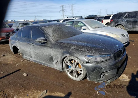 2020 BMW M550Xi from USA, damaged, VIN WBAJS7C03LBN96293